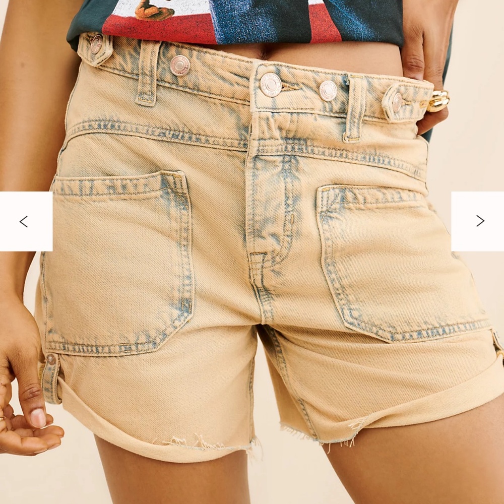 Free People Palmer Denim Shorts Size 26